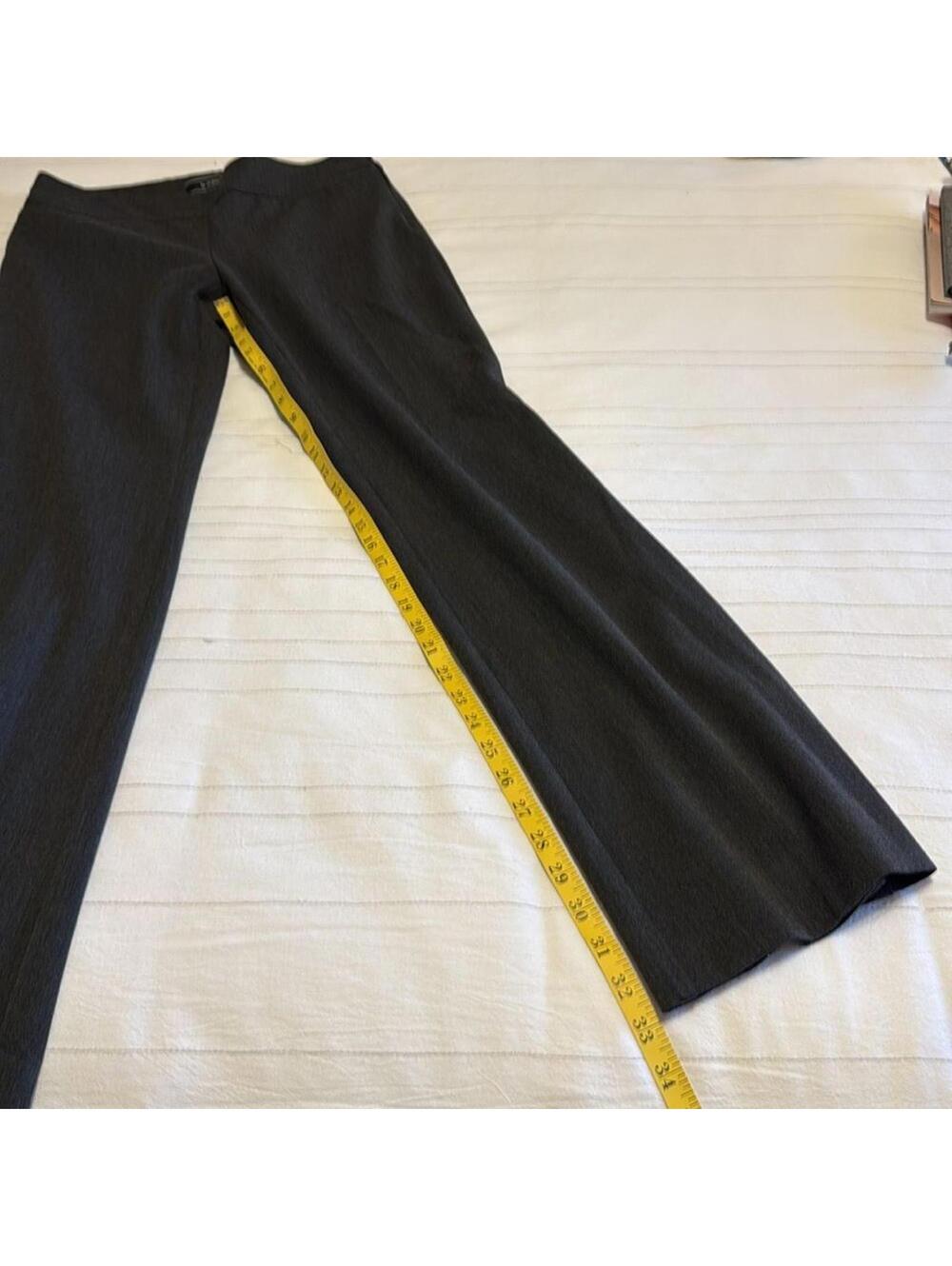 Le Chateau Charcoal Gray Dress Pants Women's Size 7/8 Made in Canada - Picture 4 of 8